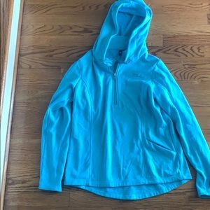 FILA hooded quarterzip